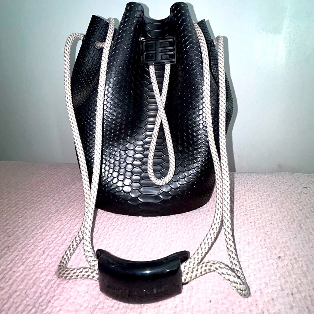 Baja East x Melissa Shoes Vegan Leather Bucket Bag